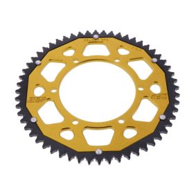 ZF Crown 56 Teeth Pitch 428 Black Gold Dual ZFD-25-56-GLD