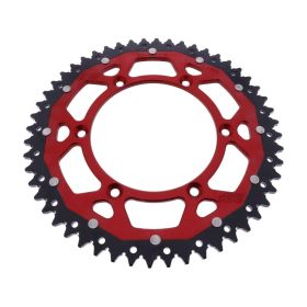 Corona rossa ZF passo 520 52 denti D. interno 130 mm