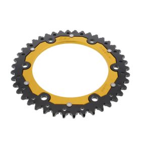 ZF 42 Zähne Krone Steigung 525 Schwarz Gold Dual für BMW F