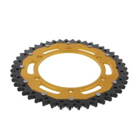 ZF Crown 47 Teeth Pitch 525 Black Gold Dual ZFD-300-47-GLD
