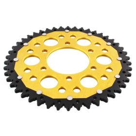 ZF Krone 46 Zähne Teilung 520 Schwarz Gold Dual ZFD-478-46-GLD