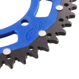 ZF Krone 45 Zähne Teilung 520 Blau Schwarz Dual ZFD-486-45-BLU