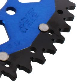 Corona ZF 48 denti passo 520 blu nera dual ZFD-486-48-BLU