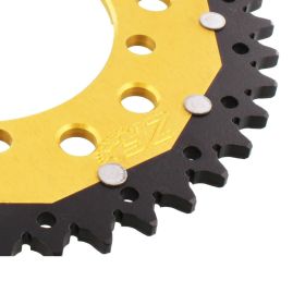 ZF Crown 42 Teeth Pitch 520 Black Gold Dual for Aprilia