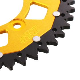 ZF 46 Tooth Crown Pitch 520 Gold Black Dual ZFD-735-46-GLD for Ducati
