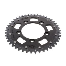 ZF Krone 46 Zähne Teilung 520 Schwarz Dual für Ducati