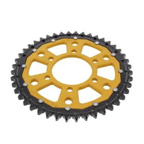 ZF Crown 44 Teeth Pitch 530 Gold Black Dual for Suzuki