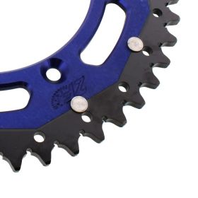 ZF Krone 48 Zähne Teilung 520 Blau Schwarz Dual ZFD-822-48-BLU
