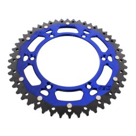 ZF Crown 50 Teeth Pitch 520 Black Blue Dual ZFD-822-50-BLU