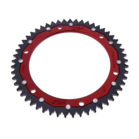 ZF ZFD-839-53-RED DUAL 428 Z53 RED MOTORCYCLE REAR SPROCKET