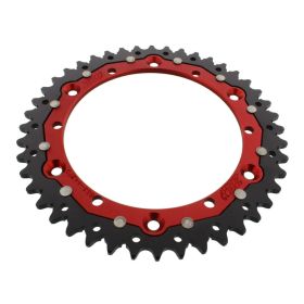 ZF Crown 44 Teeth Pitch 520 Red Black Dual for Yamaha TT 600