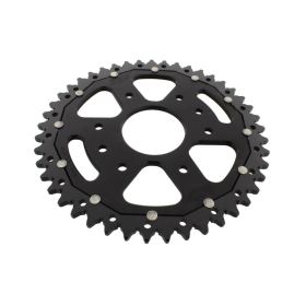 ZF Crown 45 Teeth Pitch 520 Black Dual ZFD-890-45-BLK