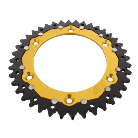 ZF 40 Dents 520 Pas Noir Or Double Couronne ZFD-897-40-GLD