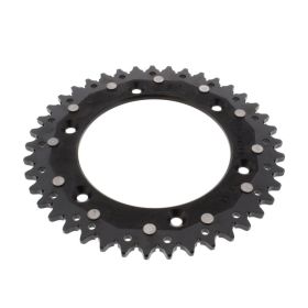 ZF Crown 41 Teeth Pitch 520 Black Dual ZFD-897-41-BLK