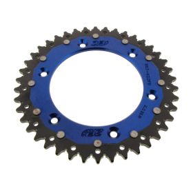 ZF Krone 42 Zähne Teilung 520 Blau Schwarz Dual ZFD-897-42-BLU