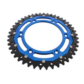 ZF Crown 45 Teeth Pitch 520 Black Blue Dual ZFD-897-45-BLU