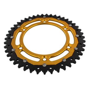 ZF Corona 45 Zähne Teilung 520 Schwarz Gold Dual ZFD-897-45-GLD