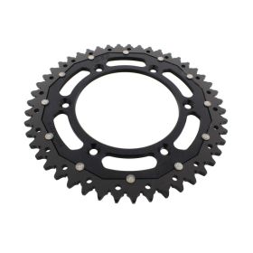 ZF 47 Zähne Kettenrad Teilung 520 Schwarz Dual ZFD-897-47-BLK