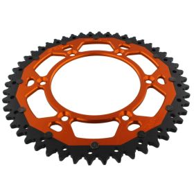 ZF Crown 50 Teeth Pitch 520 Orange Black Dual ZFD-897-50-ORG