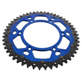 ZF Krone 51 Zähne Pitch 520 Schwarz Blau Dual ZFD-897-51-BLU