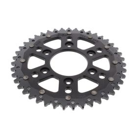 ZF 43 Zähne Schwarzes Doppelkettenrad 525 Pitch für Ducati