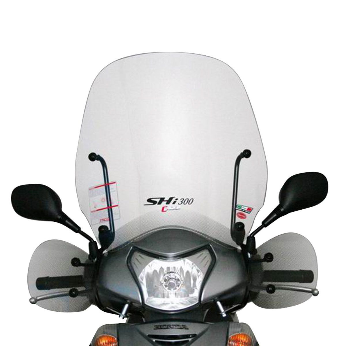 H+B Jakoparts J1320556 Parabrezza Per Moto: Dimensioni 355x90 Mm, Compatibile Con Vari Modelli
