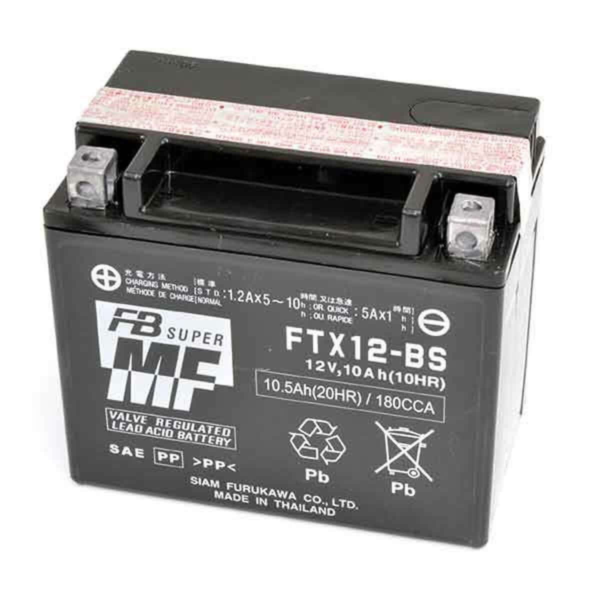 FURUKAWA FTX12-BS 12v 10 ah battery with acid kit FURUKAWA FTX12-BS 12v 10 ah battery with acid kit