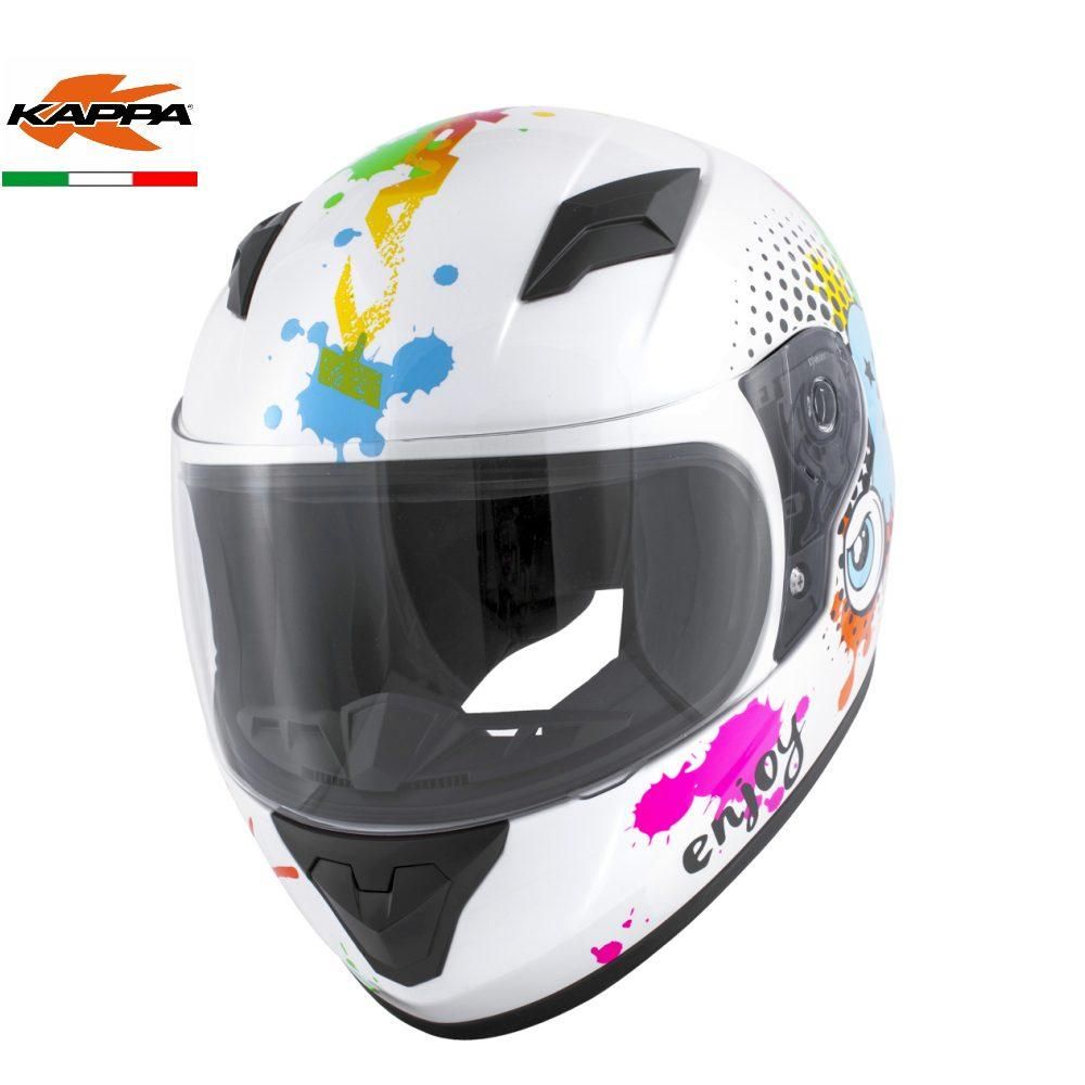 Casco moto bambino KAPPA HKJ04FB910 - BRIXIAMOTO.com