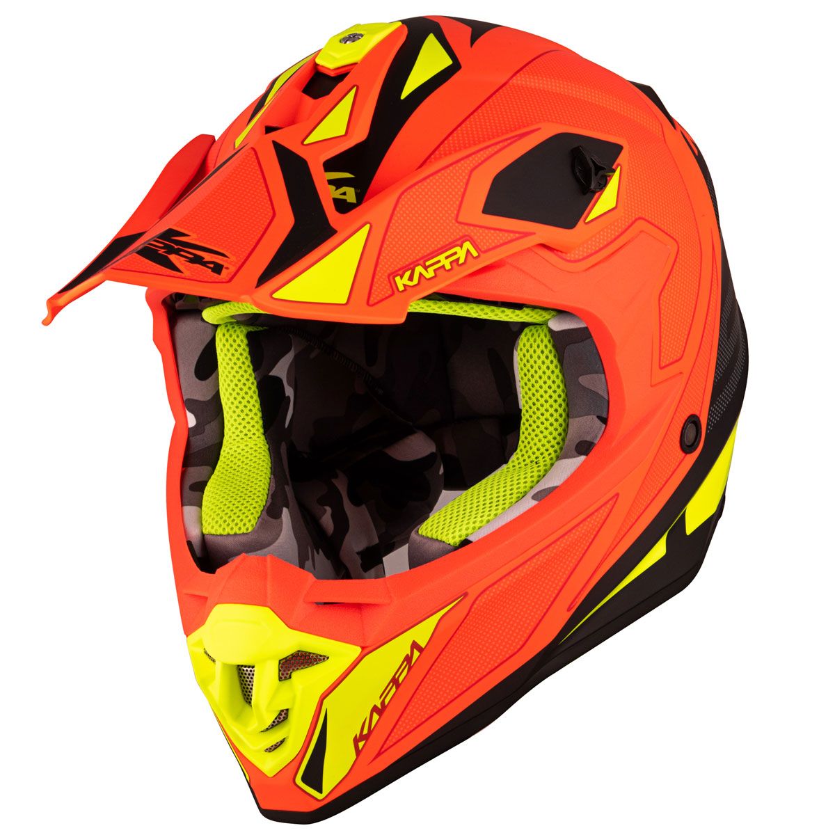 Casco motocross KAPPA HKKV49FSKEB - BRIXIAMOTO.com
