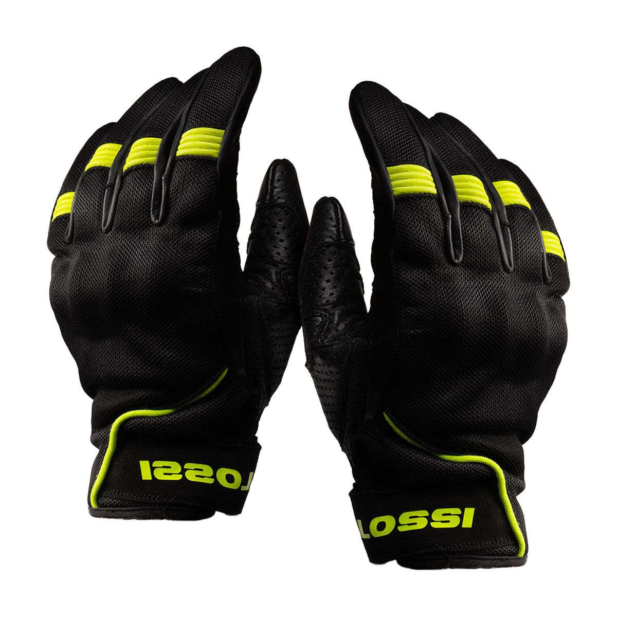 Guanti Moto Uomo Estivi Traspiranti Touchscreen – Modello MCS 01C Black Taglia L - 3