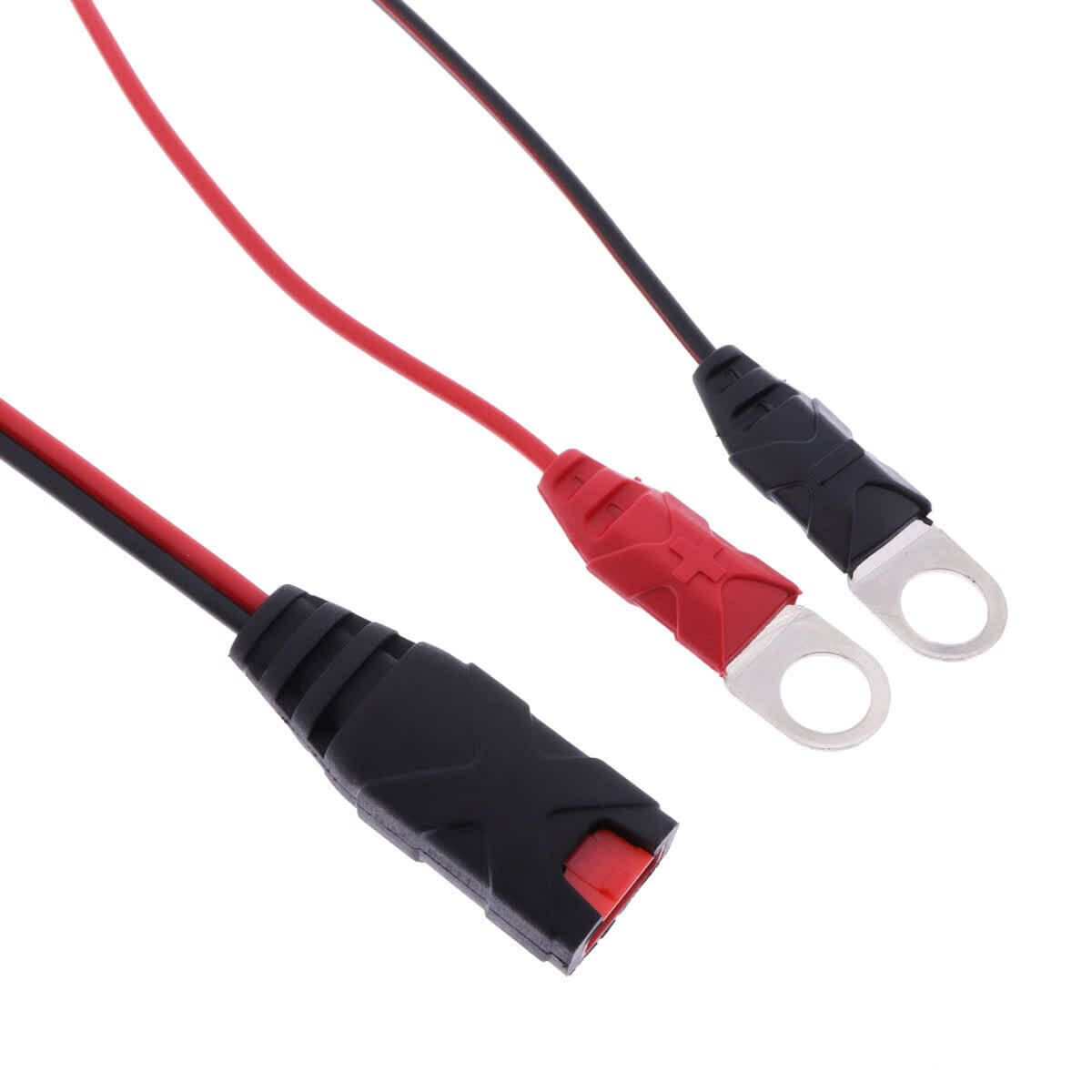 2 Cavi Terminali Con Occhielli M10 Per Caricabatterie NOCO - Compatibili Con Modelli G E GENIUS - Con Fusibili 20A