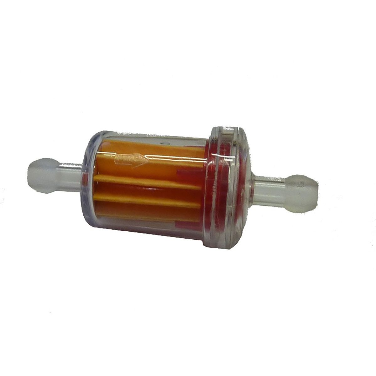 Filtro Benzina Per Moto Da 6mm – ABS Con Anima In Rame – Resistente Al Calore (Rosso)