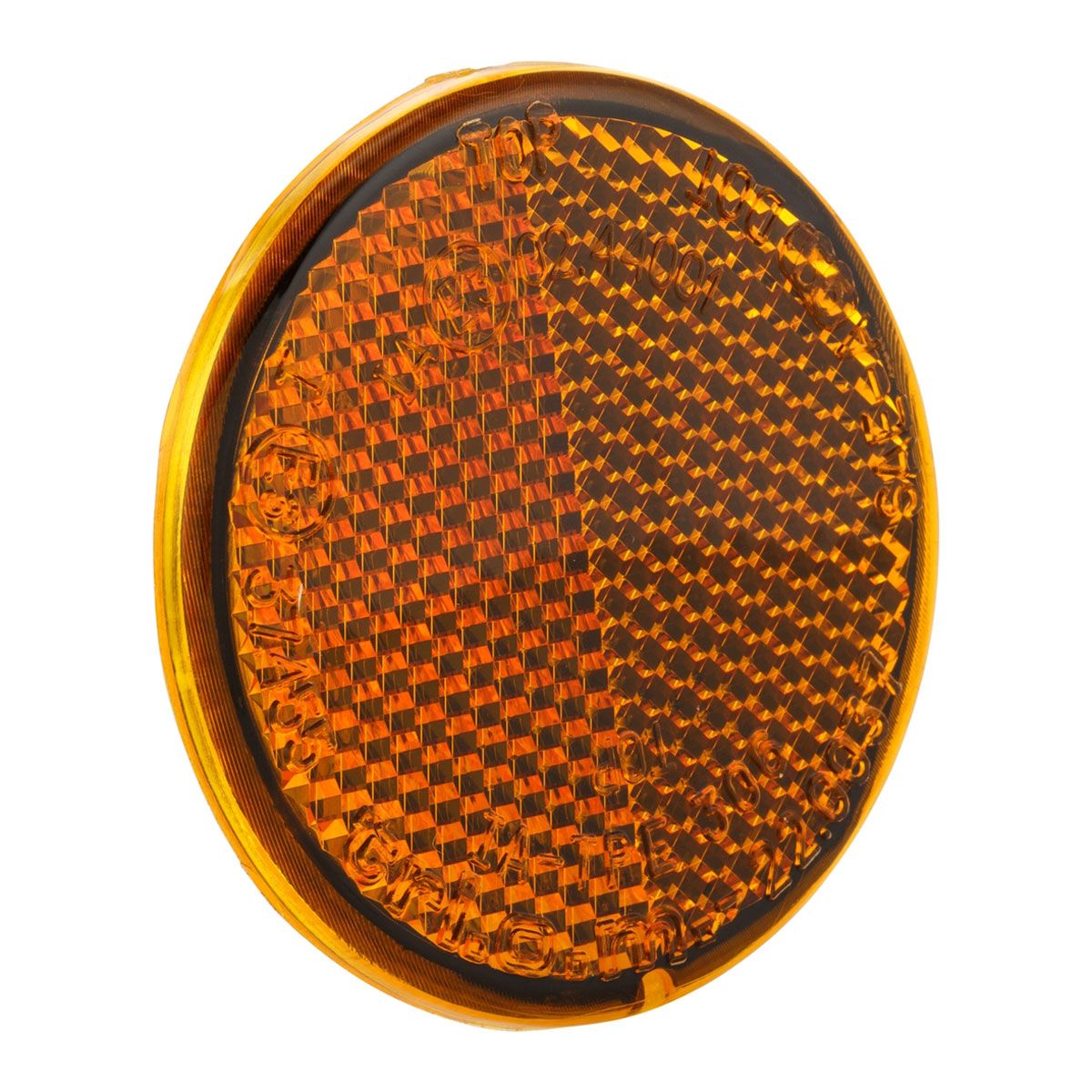 Riflettore Per Targa Moto | Omologato E | 95x23 Mm | Maggiore Visibilità Notturna