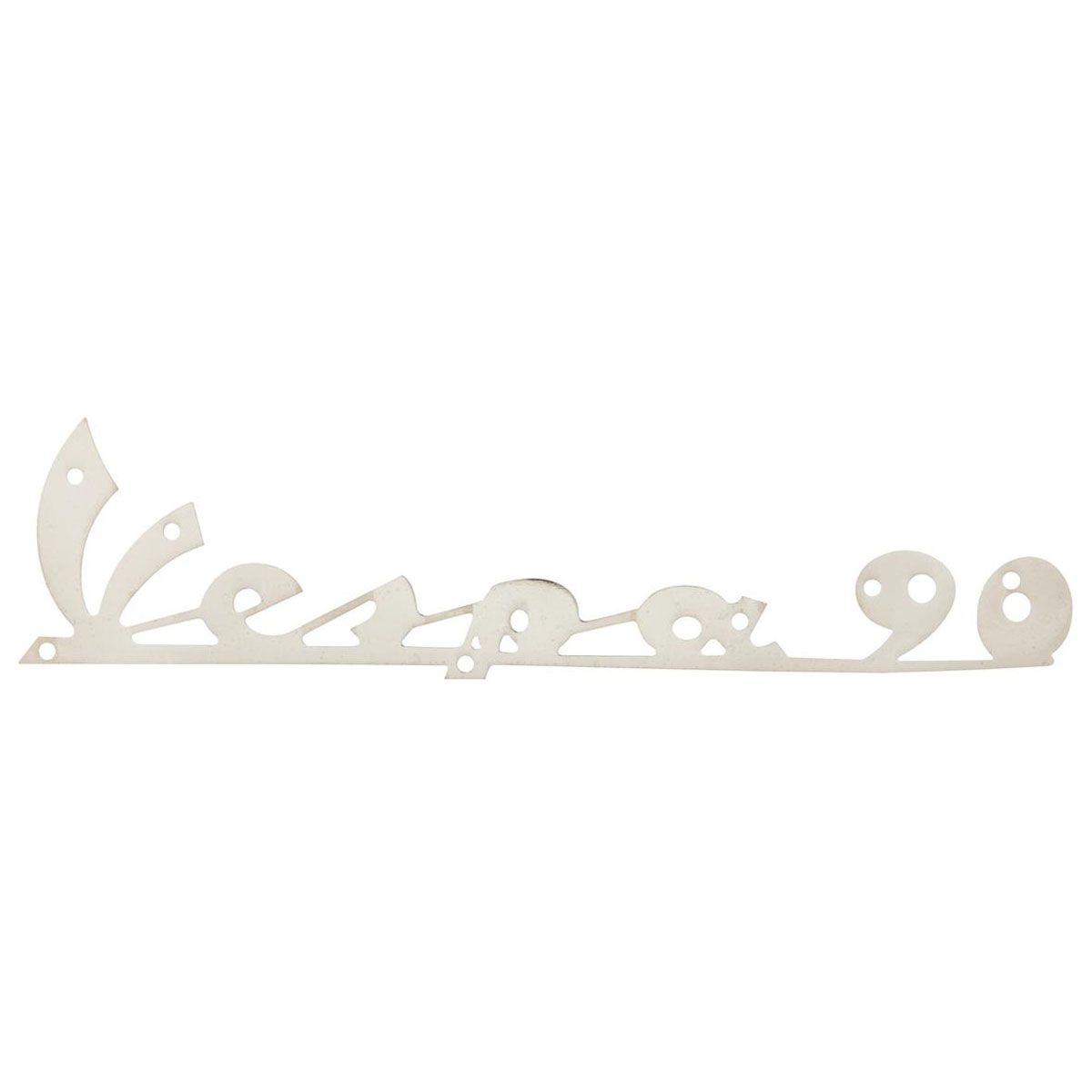 Emblem Schriftzug "Vespa" für Beinschild Piaggio Vespa Modelle 
