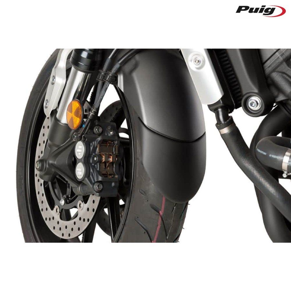Puig 9922N Estensione Parafango Anteriore Per Moto - Protezione Aggiuntiva In ABS Nero, Resistente Agli Urti