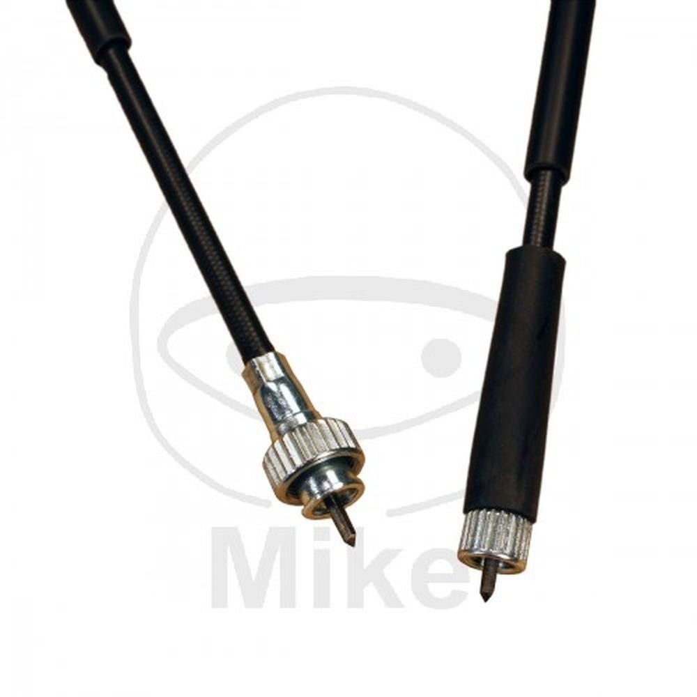 Cavo Contachilometri Per Motorini Hercules: 650 Mm, Nero, Per Modelli M, MF, 2,3,4,5 Con Tachimetro A Lampada