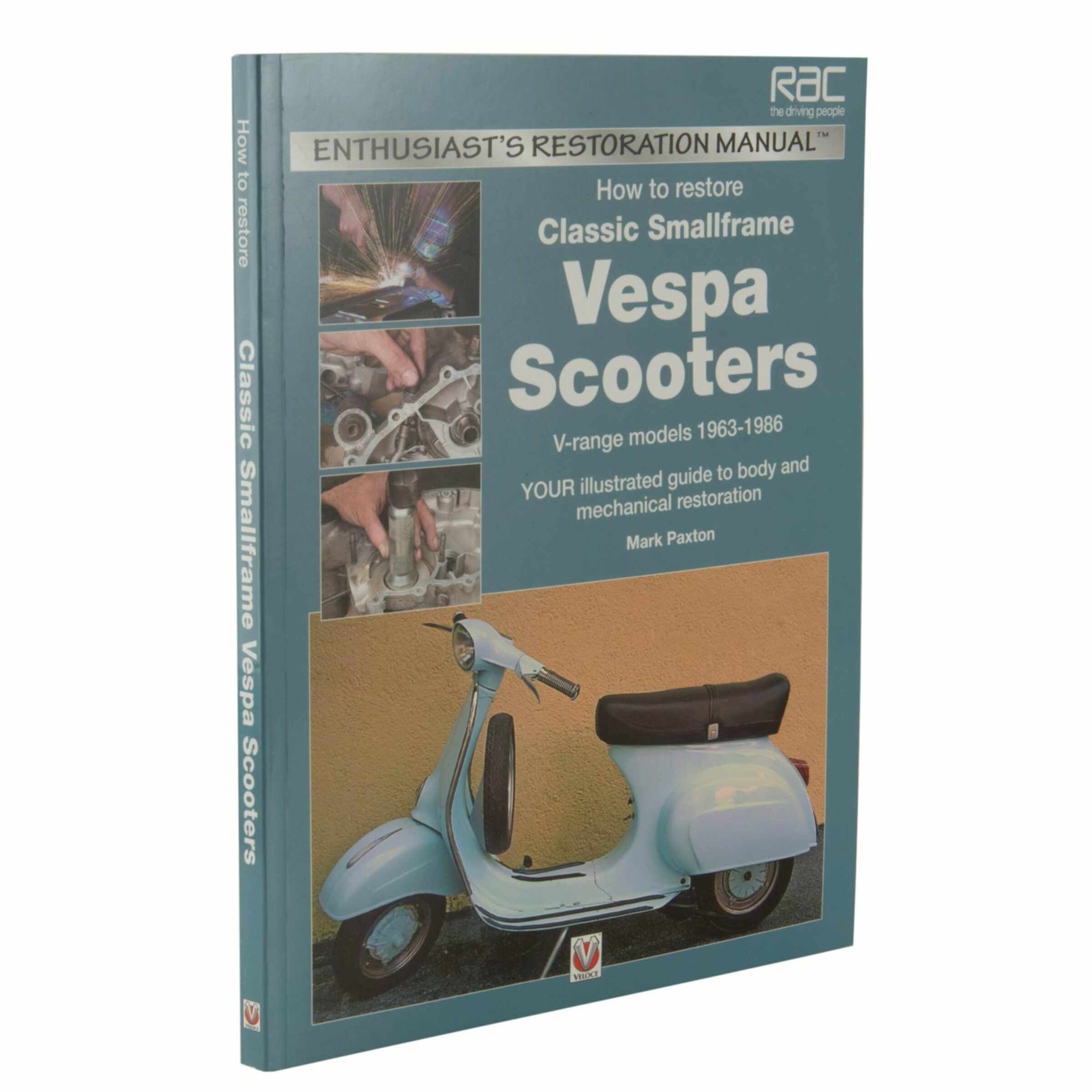 SIP 97836160 manual for restoring vespa smallframe 1963-1986 688