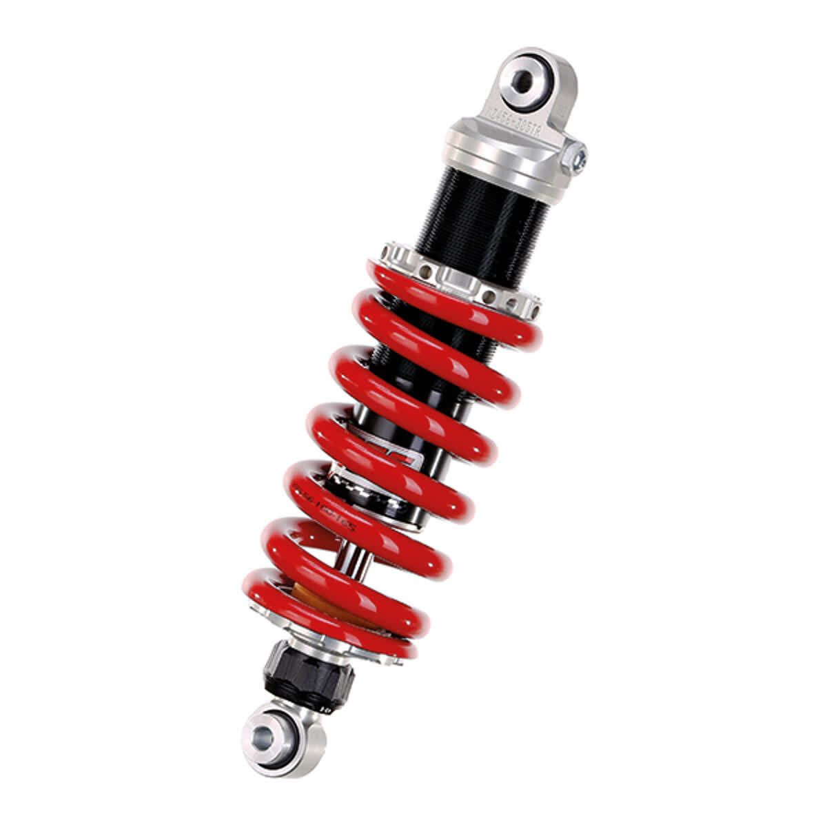 Ammortizzatore per moto, lega di alluminio + molla in acciaio inox Mini ammortizzatore ammortizzatore a molla universale per mini bici scooter ciclomotore 750LB/IN 125mm
