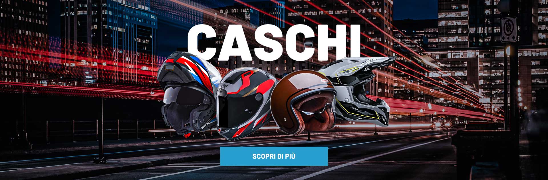 Caschi moto: tutte le tipologie per ogni utilizzo tra nuove collezioni e promo disponibili