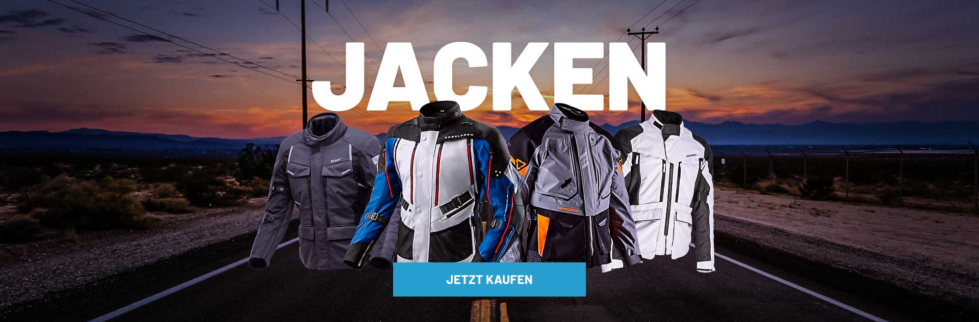 Motorradjacken: technische Modelle für Komfort, Schutz und Vielseitigkeit