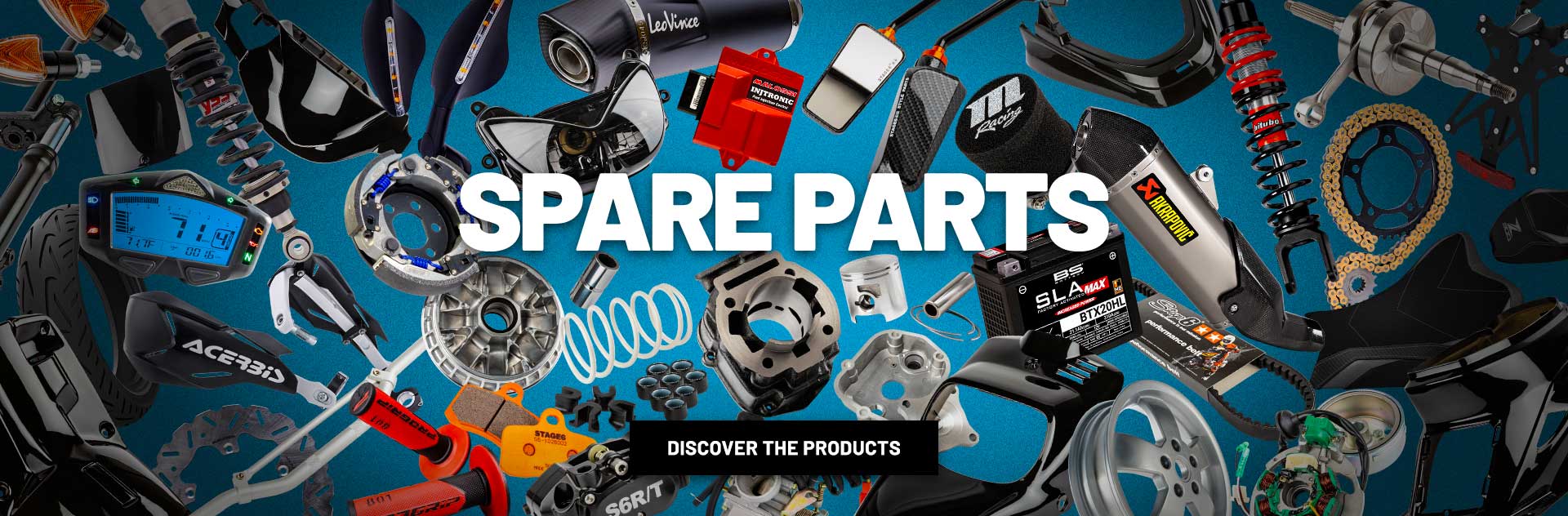 Spare parts: wide selection of OEM and aftermarket components with great deals